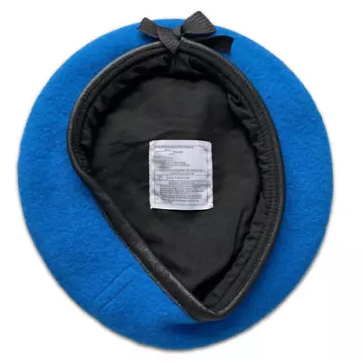 UN Blue Beret United British Military Style Beret Cap - 56cm  NEW • £15.29