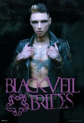 $29.98 • Buy Black Veil Brides Music Andy Biersack Merch BVB Band Fallen Angels Poster 36x54