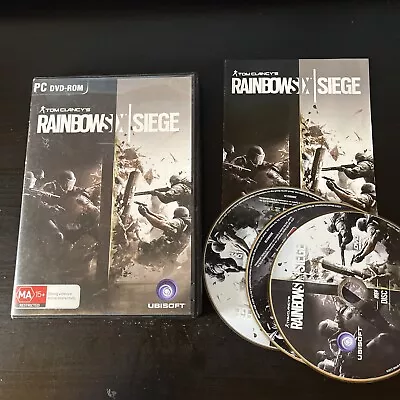 Tom Clancy’s Rainbow Six Siege PC DVD-ROM • $15