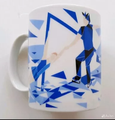 Sochi Olympic 2014 Figure Skating  Games Mug White Abstract Olympics Coffee • $22
