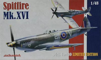 Eduard 1/48 Supermarine Spitfire Mk.XVI Dual Combo Limited Edition • £35