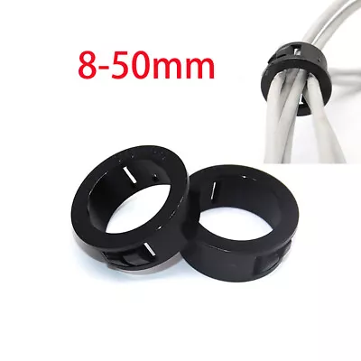 Protector Cable Hole Cover Grommet Wire Cable Tidy Pipe Hole Plug Computer Desk • £1.78