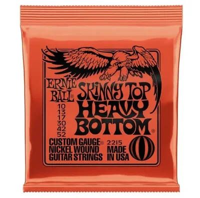 Ernie Ball 2215 Skinny Top Heavy Bottom 10-52 Electric Guitar Strings *Brand New • $10.95