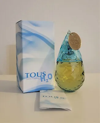 Tous H2O By Tous 1.7 Oz / 50 Ml Spy Edt Perfume For Women Femme Her Vintage • $29.75