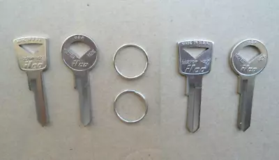 4 Old School Key Blanks! For 1952-1966 Ford Classic Car Truck Wagon Etc (2 Each) • $9.95