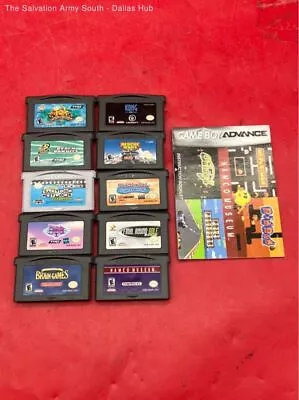 Nintendo Gameboy Advance (Lot Of 10 Games): Namco Museums Kong And More! • $14.99