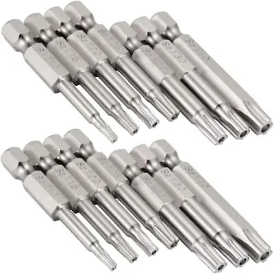 $17.99 • Buy Screwdriver Bits Set Hex Head Drill Hex Shank Magnetic 5 Point Security Star