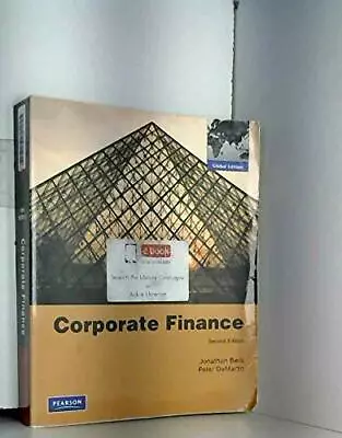 Corporate Finance With Myfinancelab By DeMarzo Peter Paperback Book The Fast • $19.56