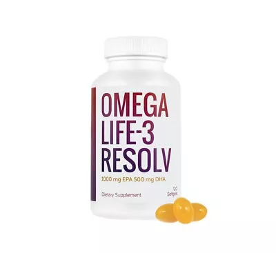 Unicity Omega Life 3 - Concentrated Fish Oil With 1000mg EPA & 500mg DHA • $88