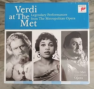 VERDI AT THE MET: Legendary Performances From The Metropolitan Opera(20CD 2013) • $56