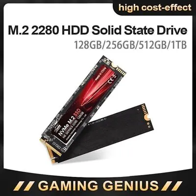 $148.98 • Buy M2 SSD NVMe 128GB 256GB 512GB 1TB M.2 2280 PCIe SSD Internal Solid State Drive