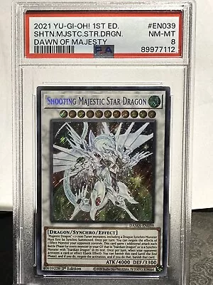 Yu-Gi-Oh! TCG Shooting Majestic Star Dragon Dawn Of Majesty DAMA-EN039 1st... • $40