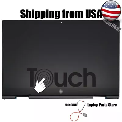 LCD Display Touch W/ Bezel For HP ENVY X360 15-cp0053cl 15m-cp0011dx Screen Lcd • $214.88