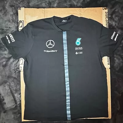 Mercedes Petronas AMG Formula 1  Racing Team T-Shirt RARE XL Men Unisex F1 • $55