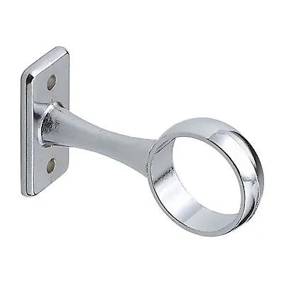 Chrome Wardrobe Rail Brackets | End Brackest | Centre Brackets | Sockets • £0.99