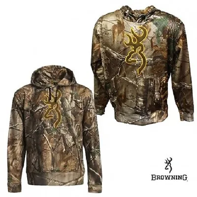 Browning Wasatch Buckmark Realtree Xtra Camo Performance Hoodie - 2XL • $39.95