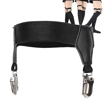 Sock Garters Metal Double Clips Sock Suspenders Holders NonSlip Clips For Wo HPT • $6.41