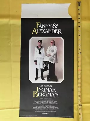 1982 FANNY & ALEXANDER Ingmar Bergman Locandina Italian ORIG Movie Poster F12-3 • $37.90