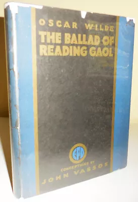 Oscar Wilde John Vassos / The Ballad Of Reading Gaol 1930 Reprint • $68