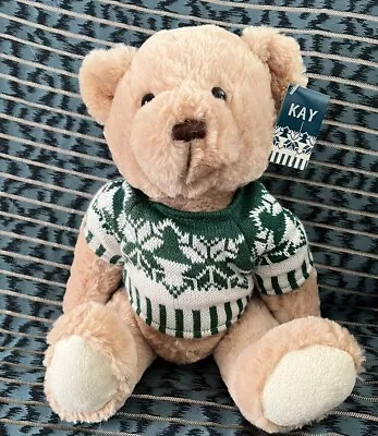 KAY Collectable Teddy Bear Plush 35cm. Tagged.  (15) • £14.99