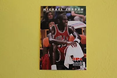 Michael Jordan 1992 Skybox USA Basketball- Off The Court #41 • $1