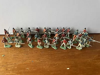 33 Possibly Airfix 1/72-HO OO Scale Painted Soldiers • £2