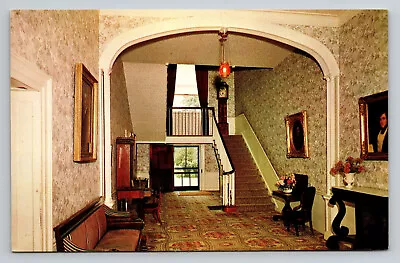 Bardstown My Old Kentucky Home Foyer Judge Rowan Stephen Foster KY Postcard • $4.35