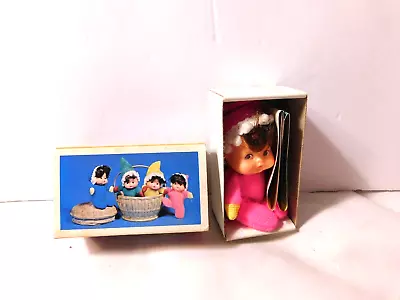 Little Miss Matchpack Mini Doll Pink Vintage Fun World Made In Hong Kong • $24.95