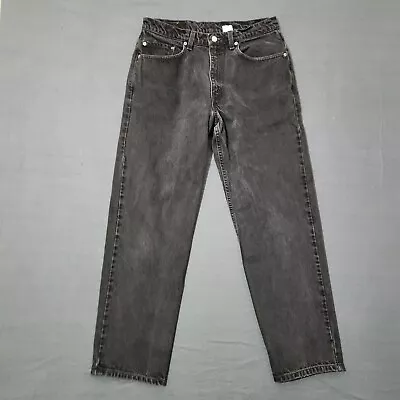 Vintage Levis 550 Mens Relaxed Fit Black Jeans Size 33x30 • $23