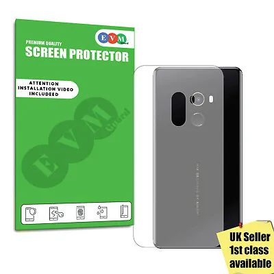 Back Protector For Xiaomi Mi Mix 2 TPU HYDROGEL FILM Clear Cover • £3.98