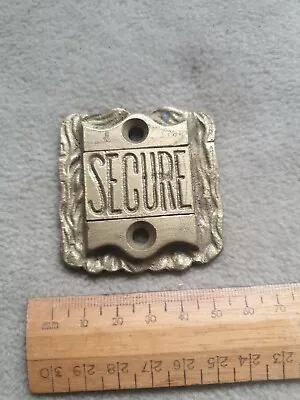 £18.99 • Buy Safe Escutcheon Secure