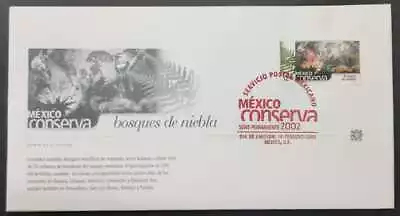 P) 2002 Mexico Could Forest Nature Conservation Fdc Mesophilic Mountain  • $14.99