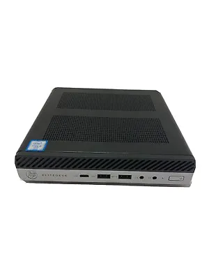 HP EliteDesk 800 G3 Mini PC Intel I5-6500 3.20GHz 8GB+adapter USB-C Video • $69.99