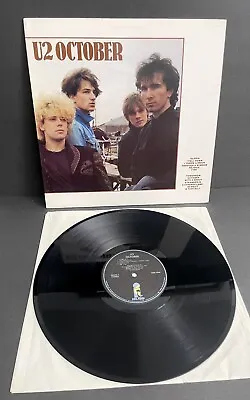 U2 ~ October ~ Vintage 80's Rock LP  Island Records – 90092-1 - VG+ • $15.99