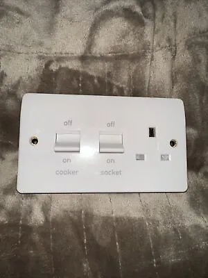 Mk 45a Electric Cooker Control Unit Switch & Socket • £15