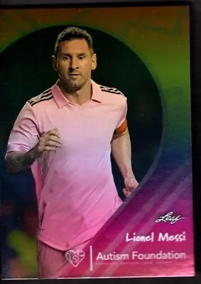 2023 Leaf Autism Foundation   / 1000  Lionel Messi • $0.01