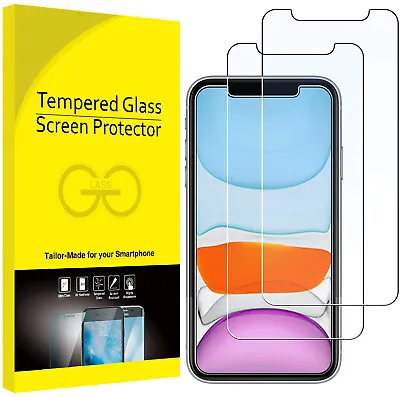 $14.24 • Buy Screen Protector For IPhone 11 /iPhone XR, [2 Pack] Tempered Glass Case Friendly
