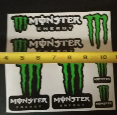 (7) MONSTER STICKERS With 1 FREE STICKERS • $12.73