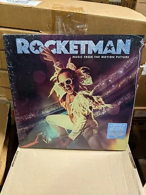 Rocketman Music From The Motion Picture By Elton John LP SEALED Shelfwear * • $13