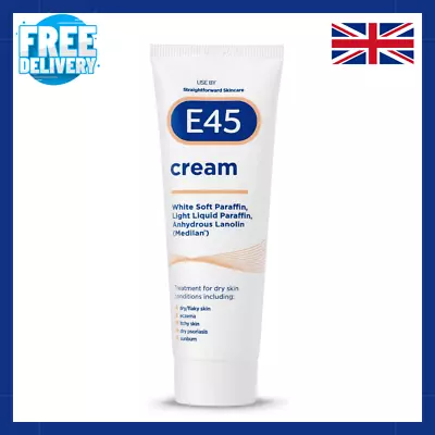 E45 Moisturiser For Dry Skin And Sensitive Skin Cream 50g • £3.49