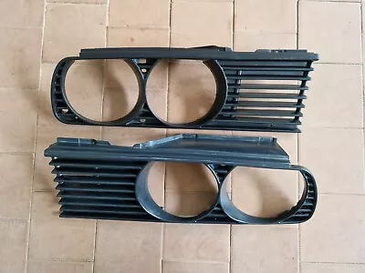 BMW E30 Euro Headlight Grill Set  Left Right Used • $120