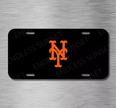 NY New York Mets BaseBall Big Apple  License Plate Front Auto Tag • $17.99