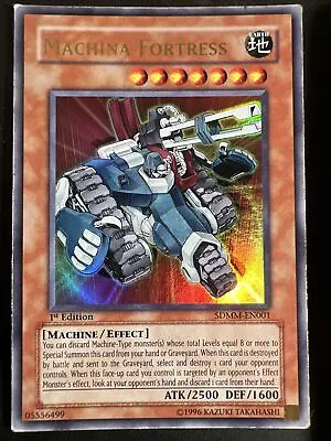 Yu-Gi-Oh! TCG Machina Fortress SDMM-EN001 1st Edition Ultra Rare VLP • $2.99