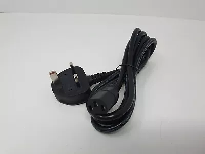 LG 50PC56 50  Inch TV Mains Power Cable IEC 3 Pin Lead UK Plug 1.8m  • £14.95