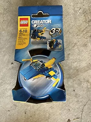 New Lego Creator X-Pod Plane Pod (4417) Retired 2006 Aero Building Toy Container • $20