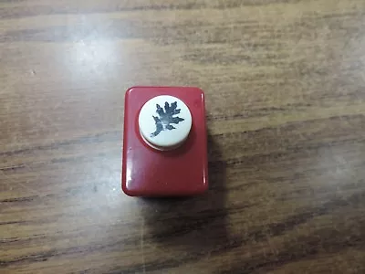 Emagination MAPLE LEAF Paper Punch Button Style Autumn Fall • $5.39