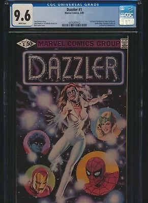 Dazzler 1 Marvel 1981 CGC 9.6 White Pgs Taylor Swift Movie Key 1st Direct NR .99 • $4.25