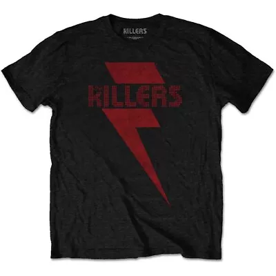 The Killers Red Bolt T-Shirt Black New • $21.96