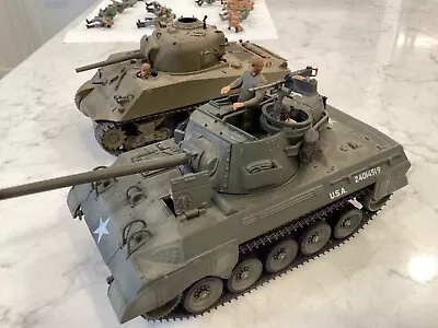 1:32 21st Century Ultimate Soldier US Army M18 Hellcat Tank & Plastic Model Tank • $44.95