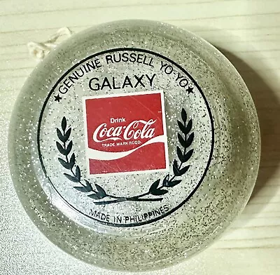 Coca Cola Russell Yo Yo Yoyo Silver Galaxy • $130